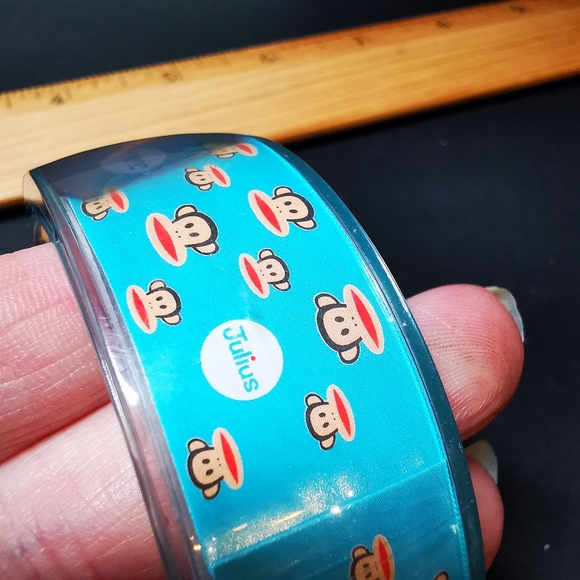Paul Frank Julius the Monkey Plastic Child's Bracelet ~ 2012 for McDonalds - Picture 13 of 13